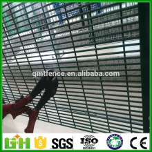 2016 hot-dipped galvanized powder coated high Security 358 Anti-climb Fence for prison